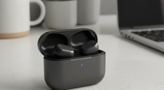 Sleek budget wireless earbuds in charging case