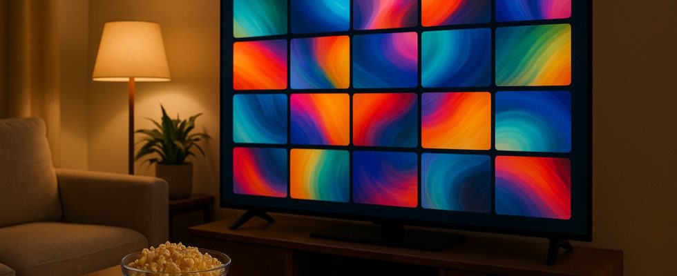 Streaming bundles explained: family choosing shows on a smart TV