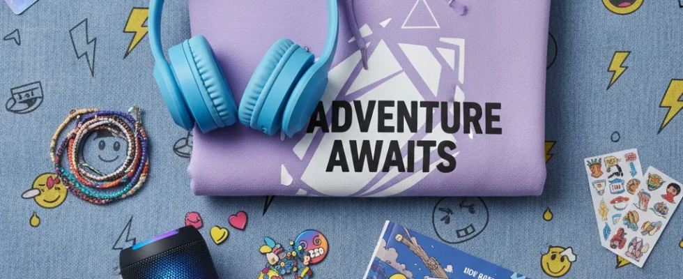 Trendy Gift Ideas for Teens Flat Lay